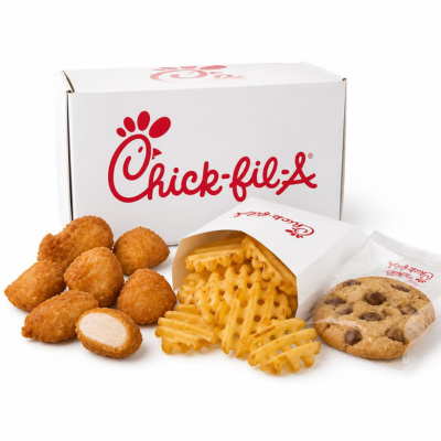 Chick-fil-A Catering Menu & Prices 2026 | Complete Party Tray Guide 47 8 ct Nuggets Packaged Meal