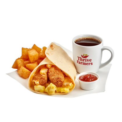 Home 63 Hash Brown Scramble Burrito Meal